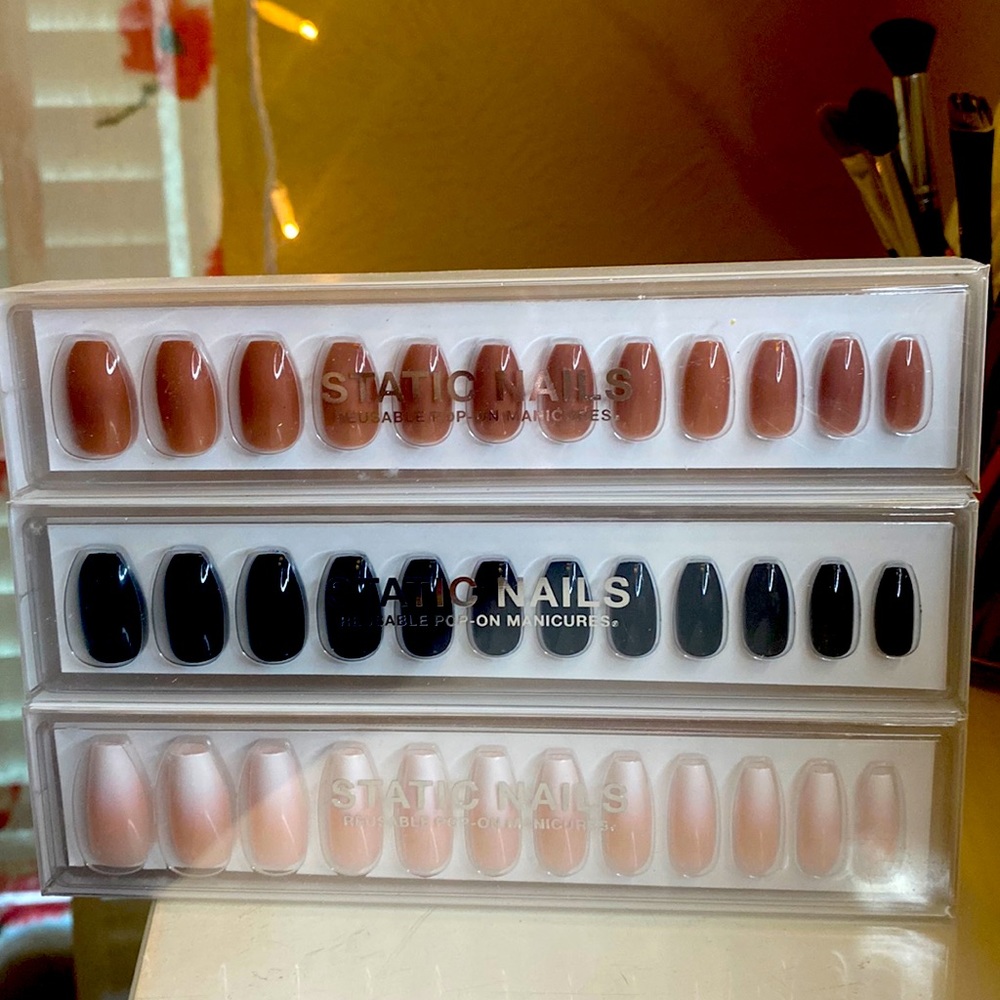 Static Nails - Set of 3